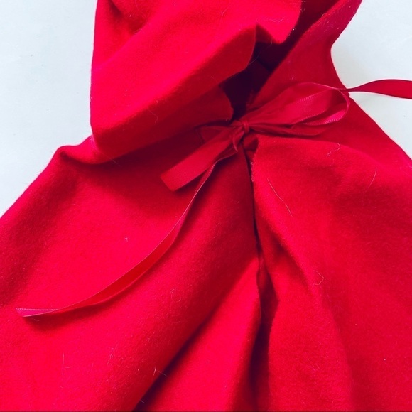 Vintage American Girl Felicity Merriman Doll Retired Rare Red Cardinal Cloak - Picture 3 of 8